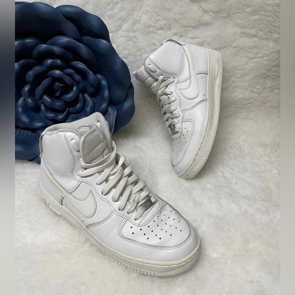 Nike Air Force 1 High Mens Shoes Size 8.5 Sneakers AF1 White CW2290-111 Lace Up - Picture 1 of 10